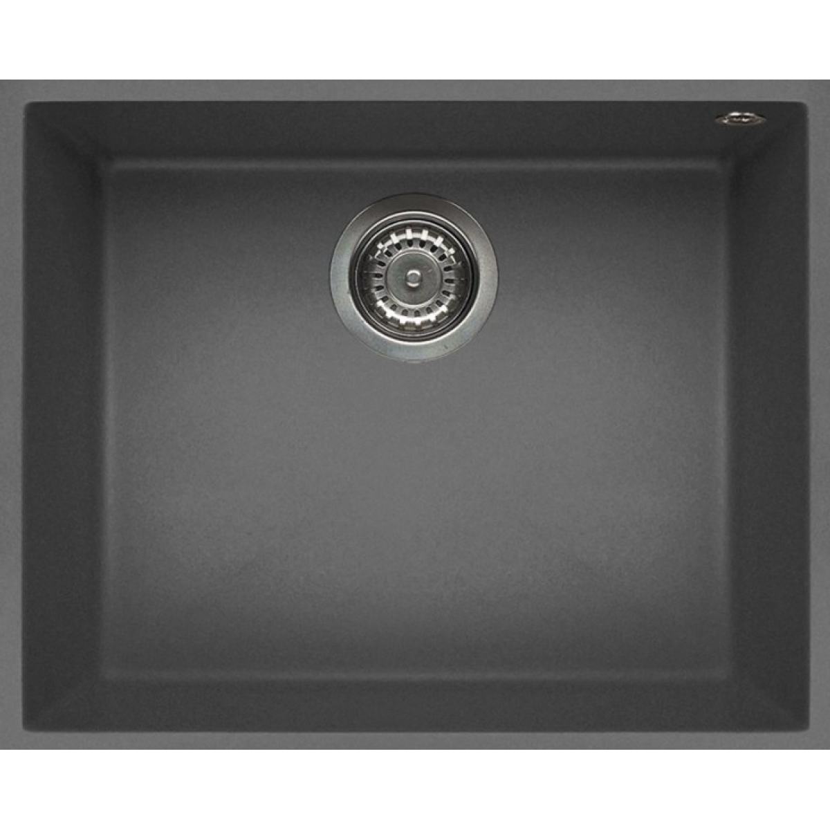 Elleci QUADRA105U 花崗岩廚房台下石盆 (灰色)